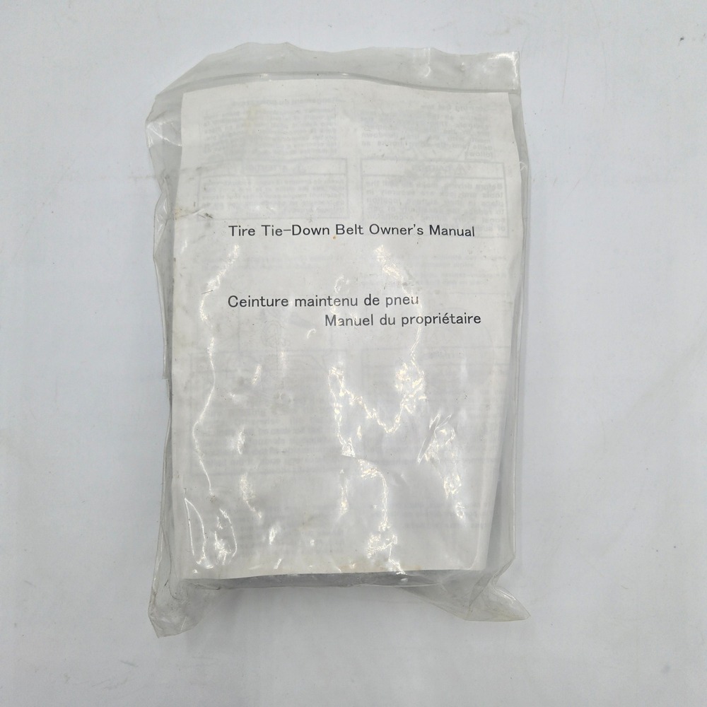 OEM Toyota Tire Tie-Down Belt Kit w/ Owner's Manual Factory Accessory